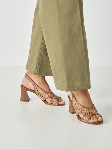 Sandales Tamaris en marron