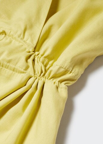 MANGO Letné šaty 'Tulipa' - Žltá