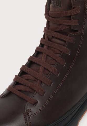 CAMPER Schnürstiefelette 'Brutus+' in Braun