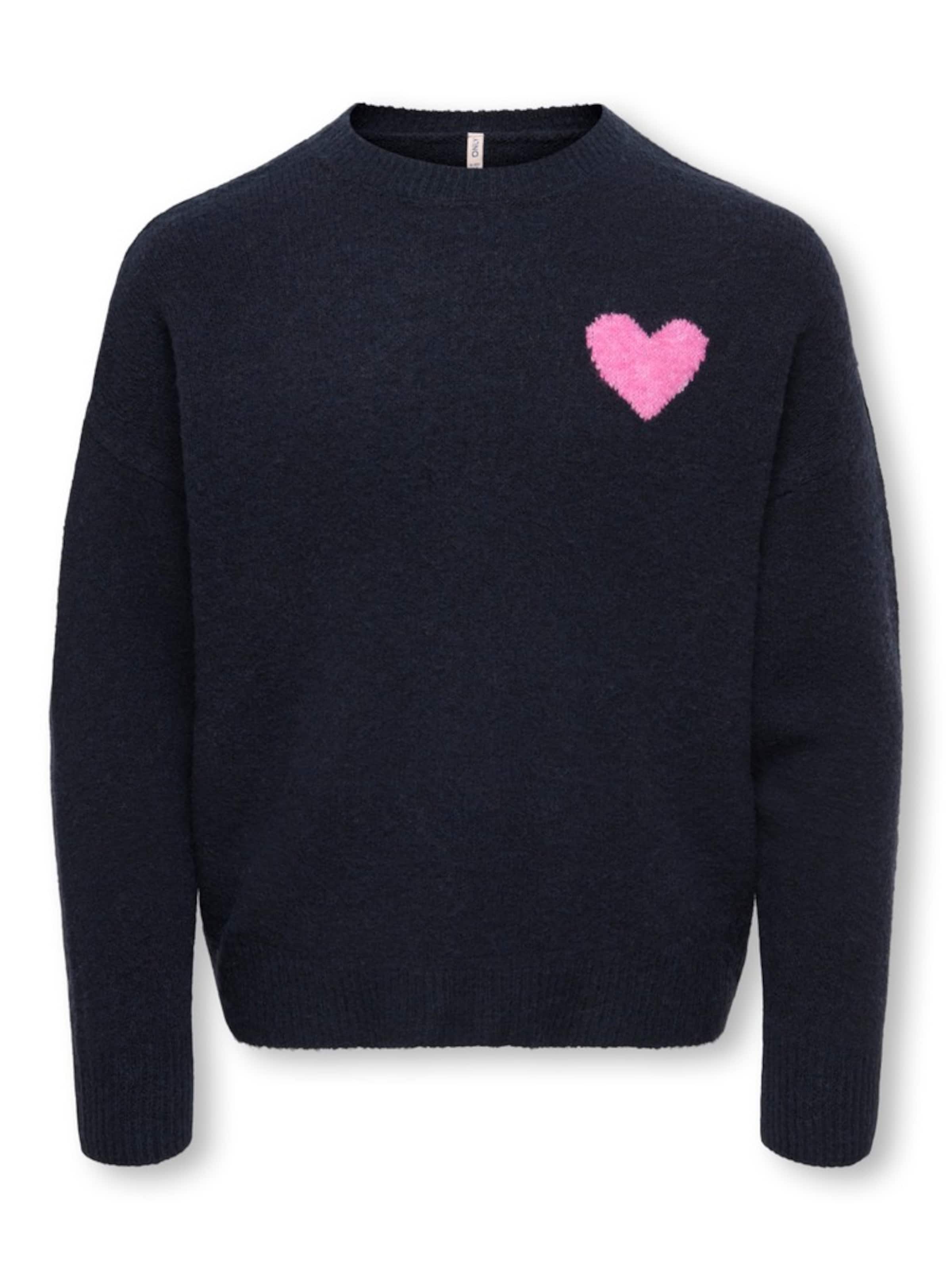 Pull-over 'KOGABBY LOVE' ONLY GIRLS en bleu : devant