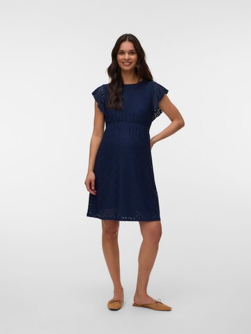 Vero Moda Maternity Obleka 'VMMTassa' | modra barva