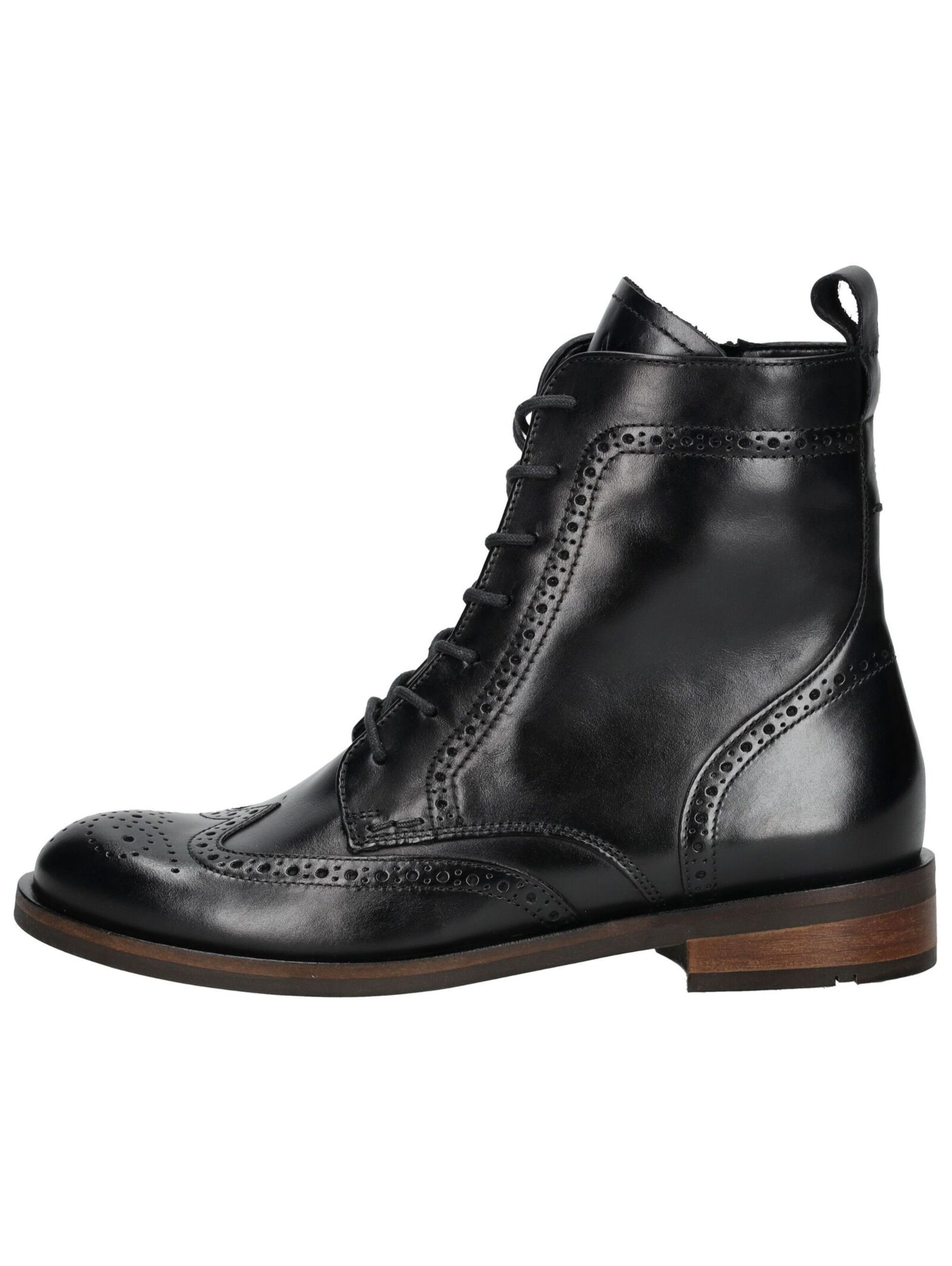 Bottines à lacets LLOYD SELECTED en noir