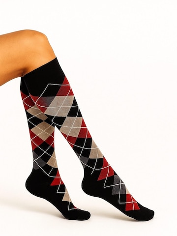 Lycille Kniestrümpfe in Schwarz