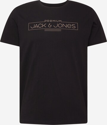 JACK & JONES Tričko 'BOOSTER' – černá: přední strana