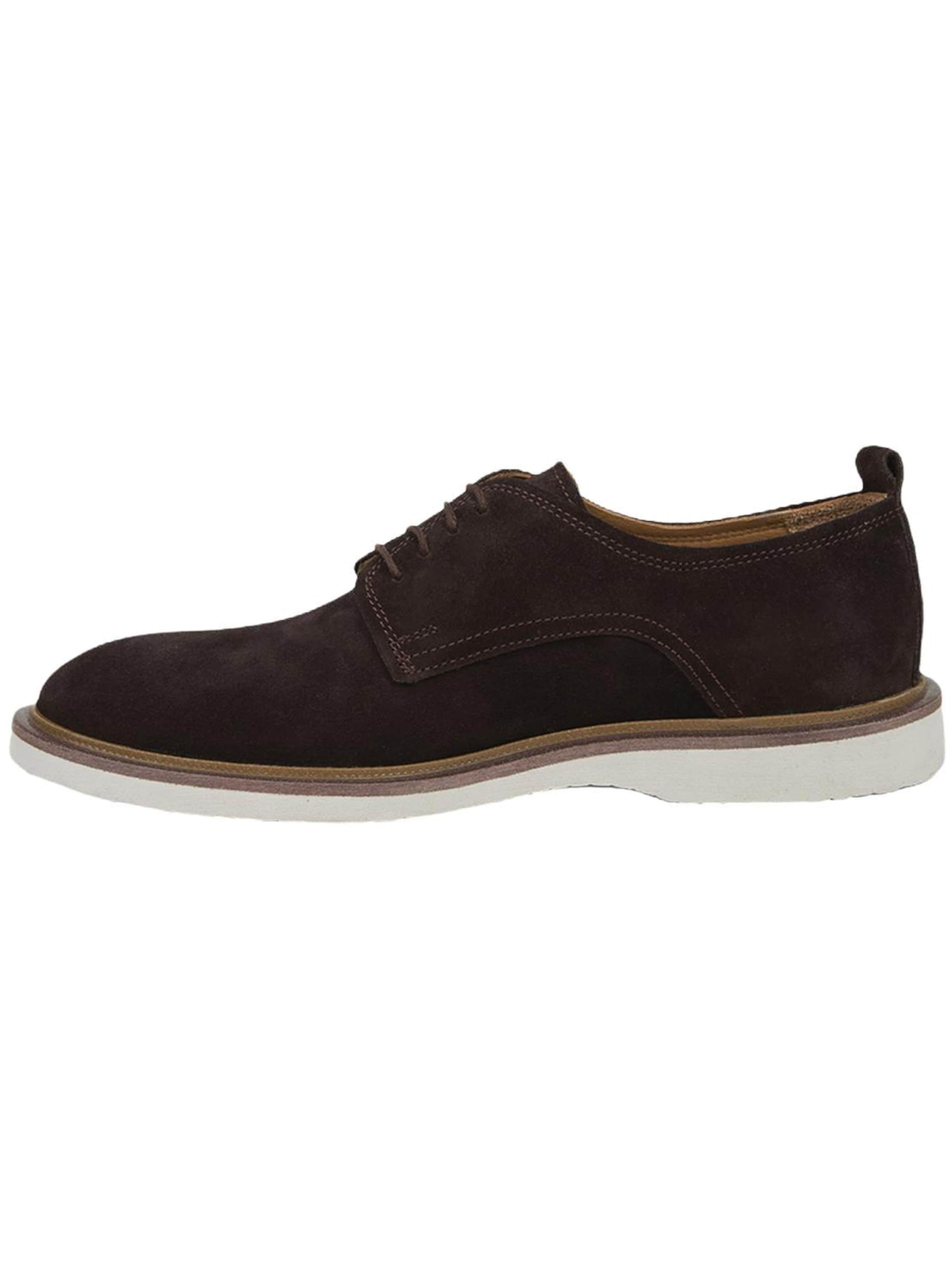 Desa Lace-Up Shoes in Brown: front