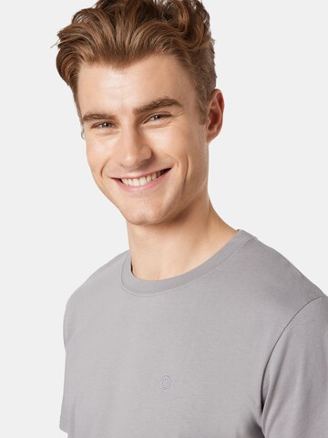 Rotholz T-Shirt in Grau