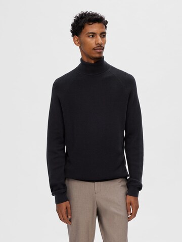 SELECTED HOMME Pullover 'MATTIS' i blå: forside