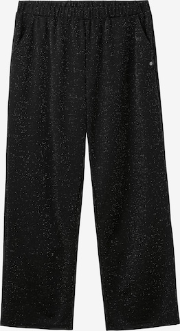 Largi Pantaloni de la SHEEGO pe negru: față