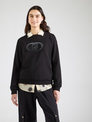 Sweat-shirt Liu Jo en noir : devant