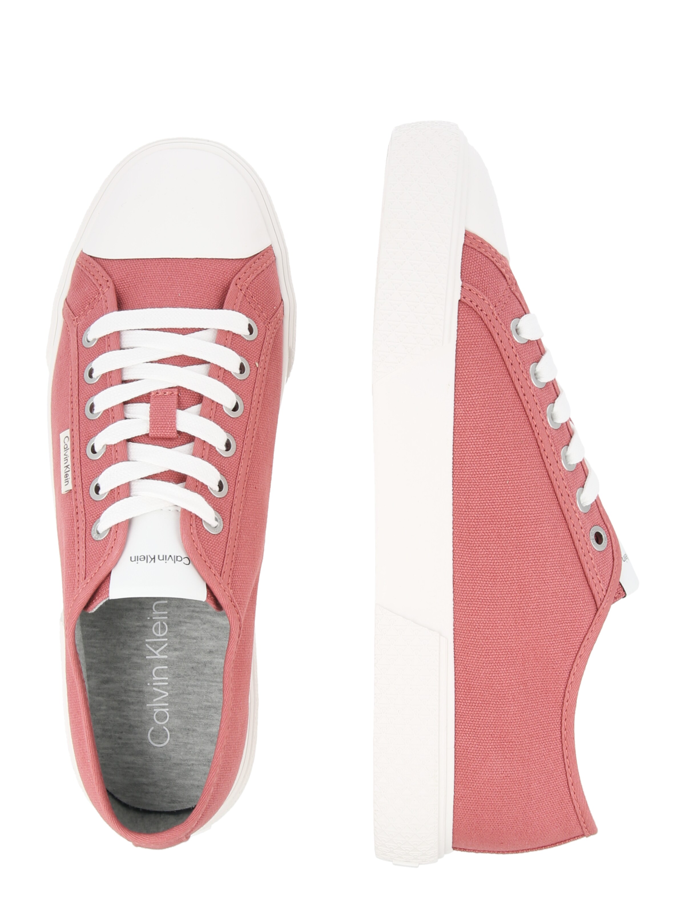 Calvin Klein Σνίκερ χαμηλό 'Leo' σε κόκκινο