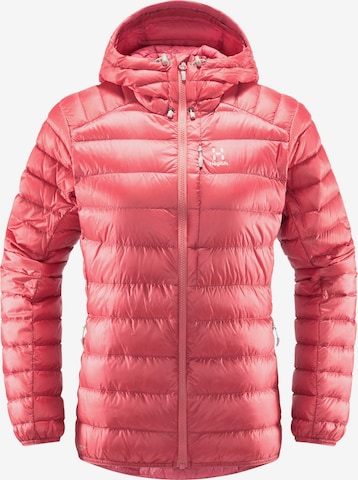 Haglöfs Outdoor Jacket 'Roc Down' in Pink: front