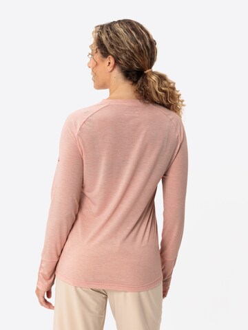 VAUDE Performance shirt 'Skomer III ' in Pink