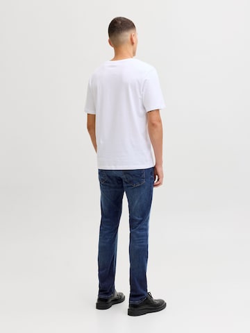 Coupe slim Jean '12133074' JACK & JONES en bleu