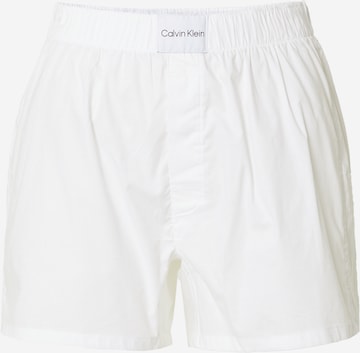 Calvin Klein Underwearregular Pidžama hlače - bijela boja: prednji dio