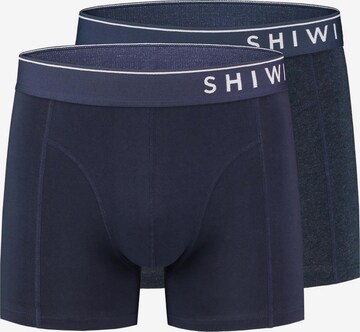Shiwi Regular Boxer shorts 'Solid ' in Blue: front