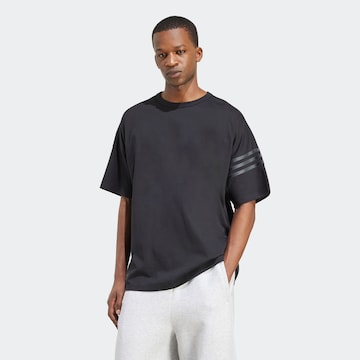 ADIDAS ORIGINALS Футболка 'Neuclassics' в Черный: спереди