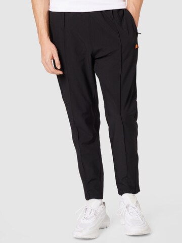 ELLESSE Regular Workout Pants 'Franky' in Black: front