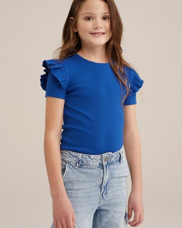 WE Fashion Bluser & t-shirts i blå: forside