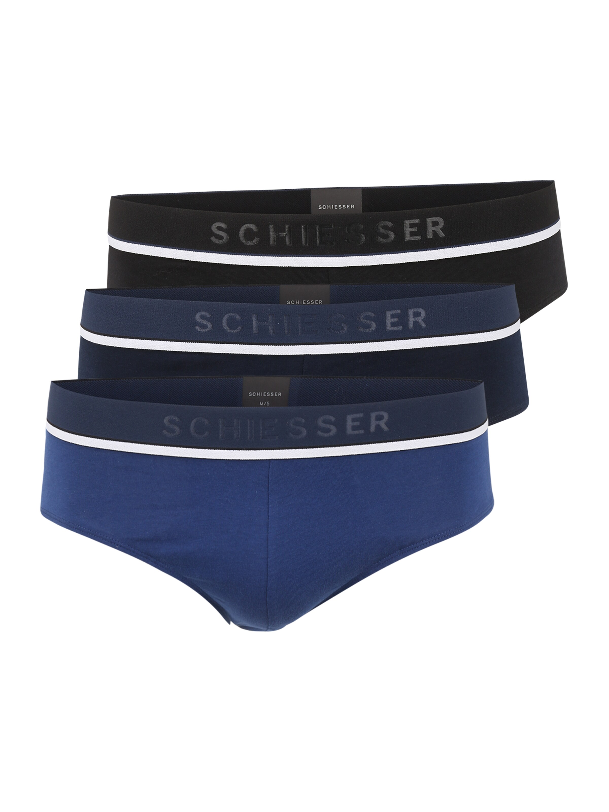 SCHIESSER Slip in Blauw: voorkant