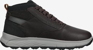 Sneaker alta di GEOX in marrone