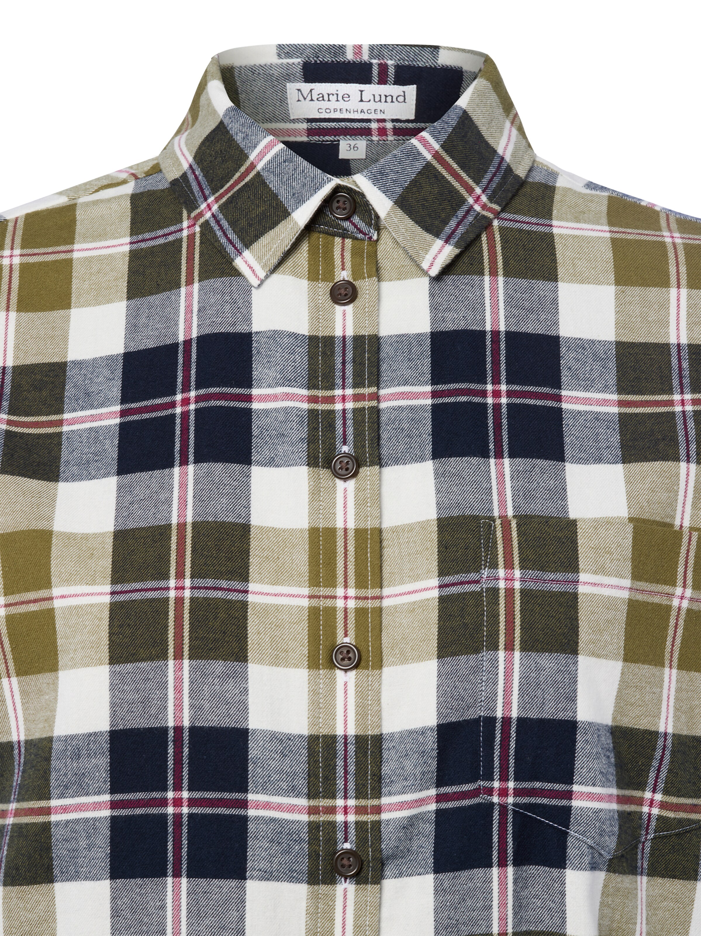 Marie Lund Bluse in Grün