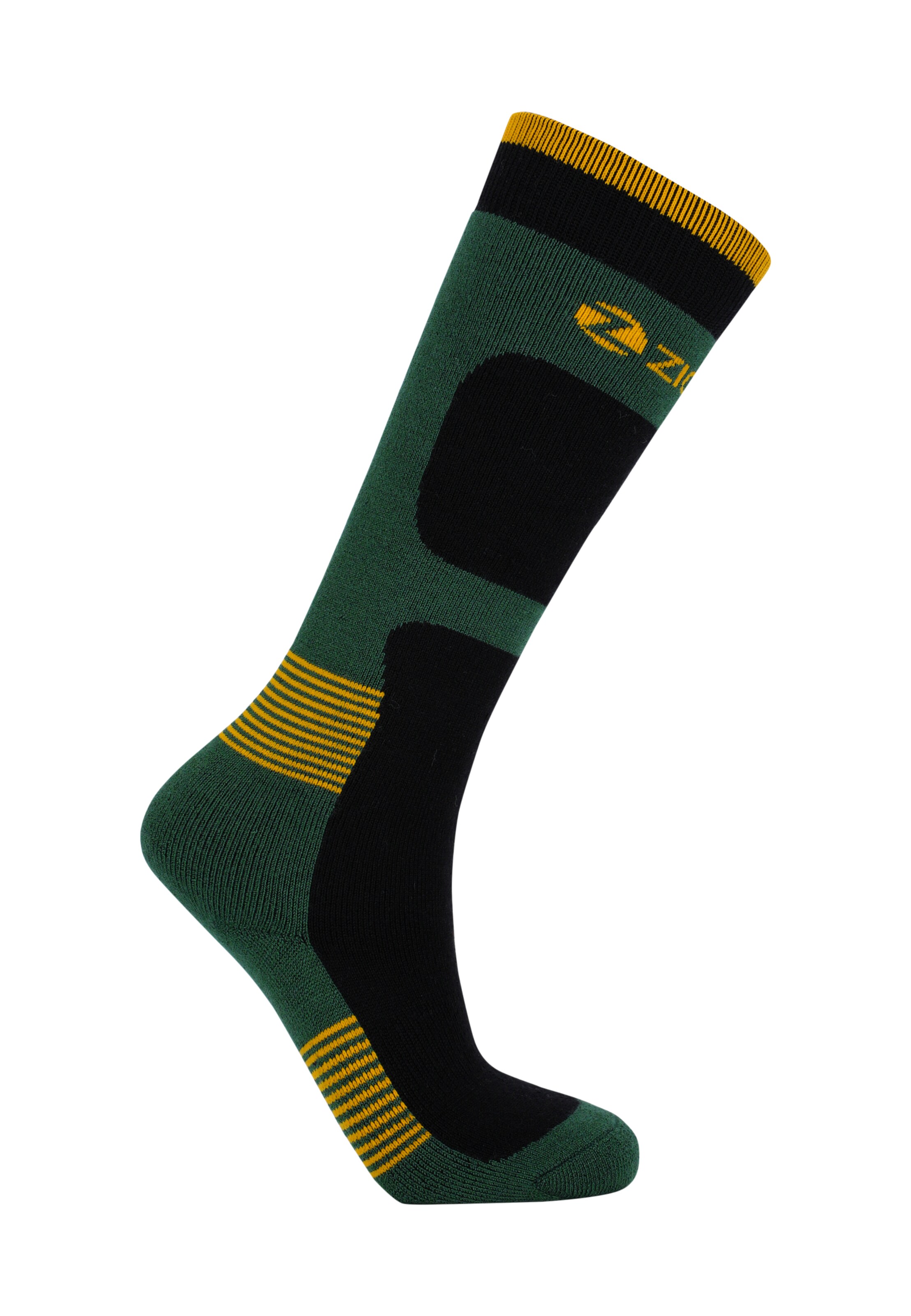 ZigZag Sportsocken 'Tippy' in Grün