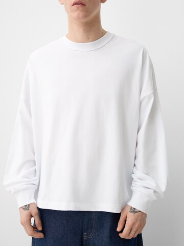 Bershka Shirt in White