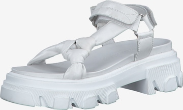 MARCO TOZZI Sandalen met riem in Wit: voorkant