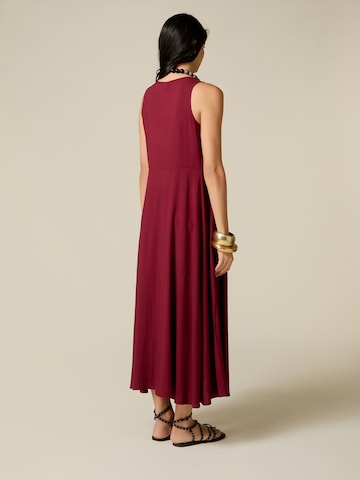 Robe oltre en rouge