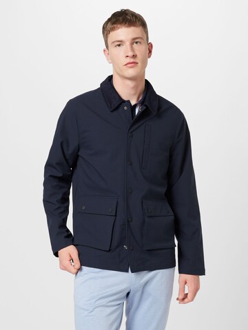 BURTON MENSWEAR LONDON Between-Season Jacket in Blue: front