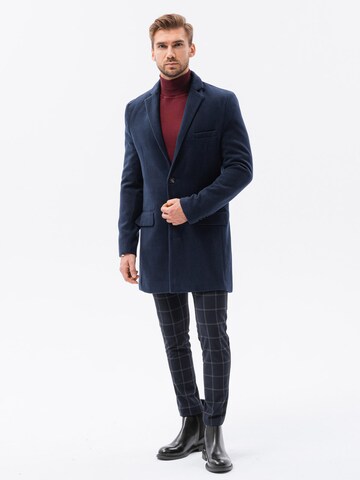 Ombre Between-Seasons Coat 'C432' in Blue