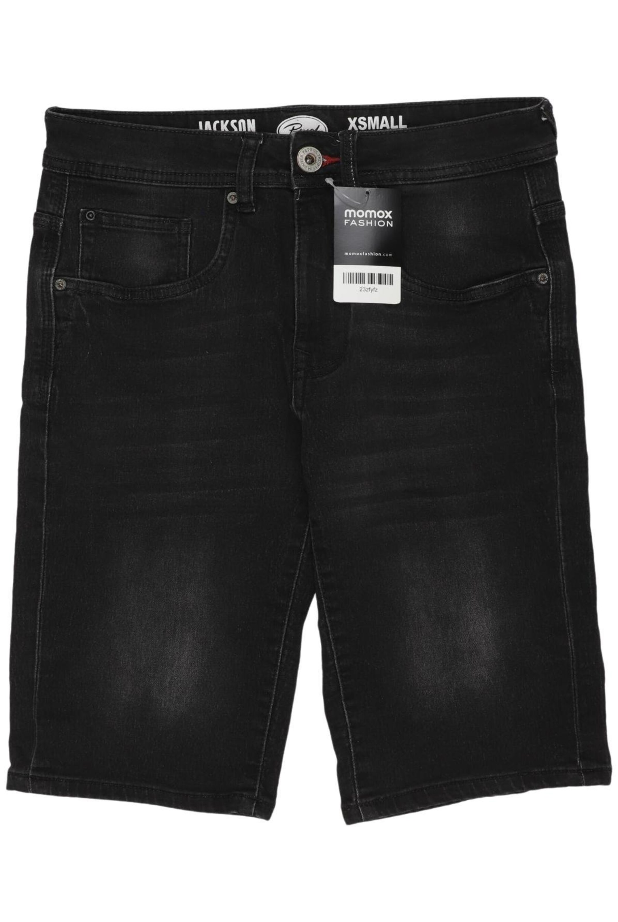 Petrol Industries Shorts in 29-30 in Black: front
