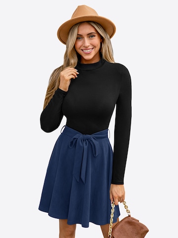 Cupshe - Vestido 'Wander On' em preto: frente