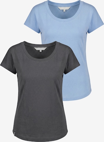 alife & kickin T-Shirt 'EiraAK A' in Blau: Vorderseite