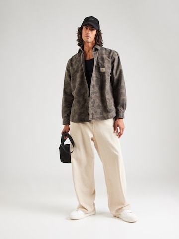 Carhartt WIP Comfort fit Overhemd 'Duck' in Groen