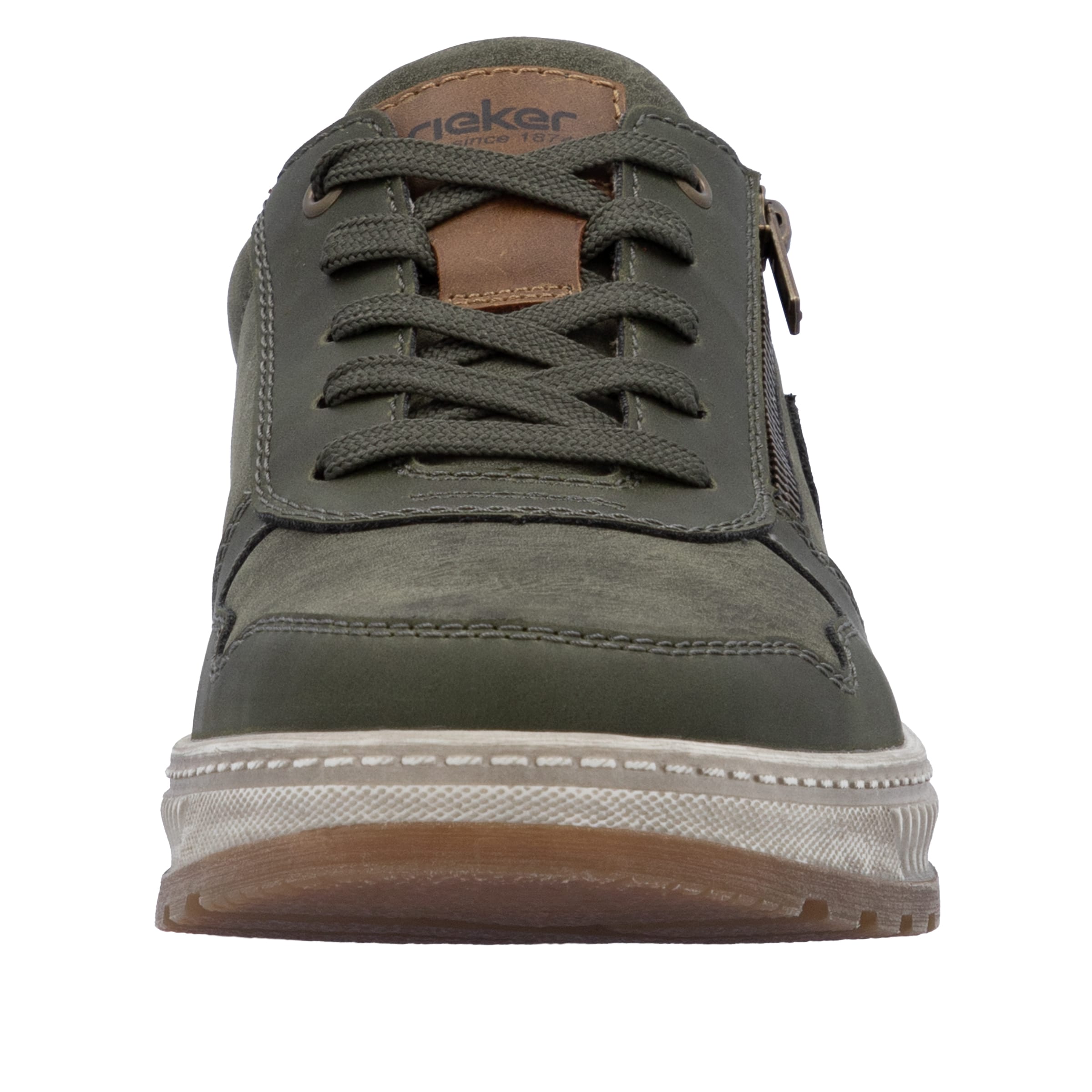 Baskets basses Rieker en vert