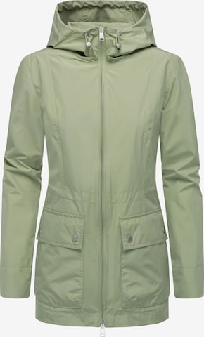 Giacca funzionale 'Monadetta' di Ragwear in verde: frontale