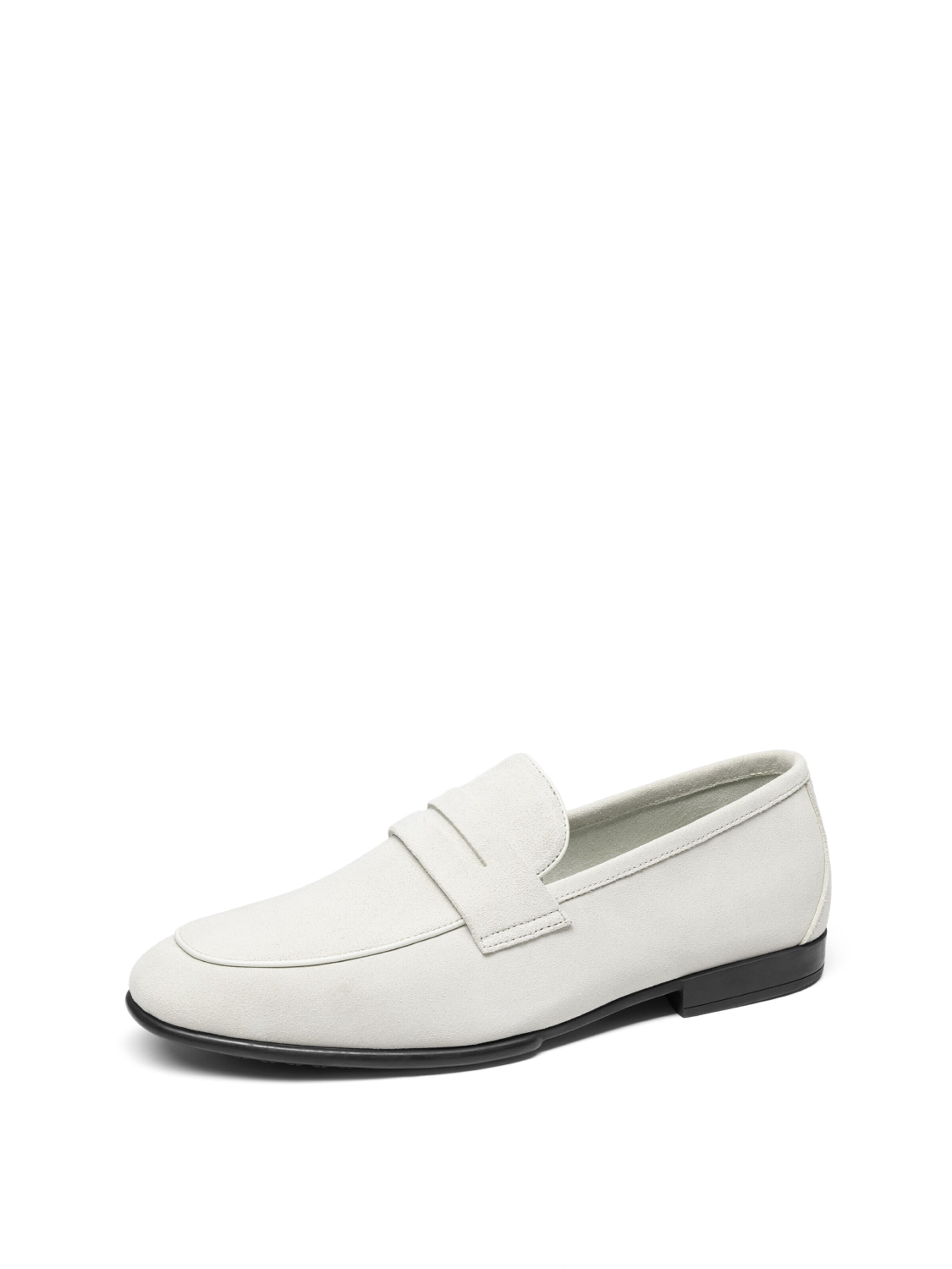 Bruno Marc Classic Flats in White: front