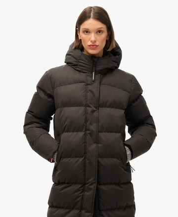 Manteau d’hiver Superdry en noir