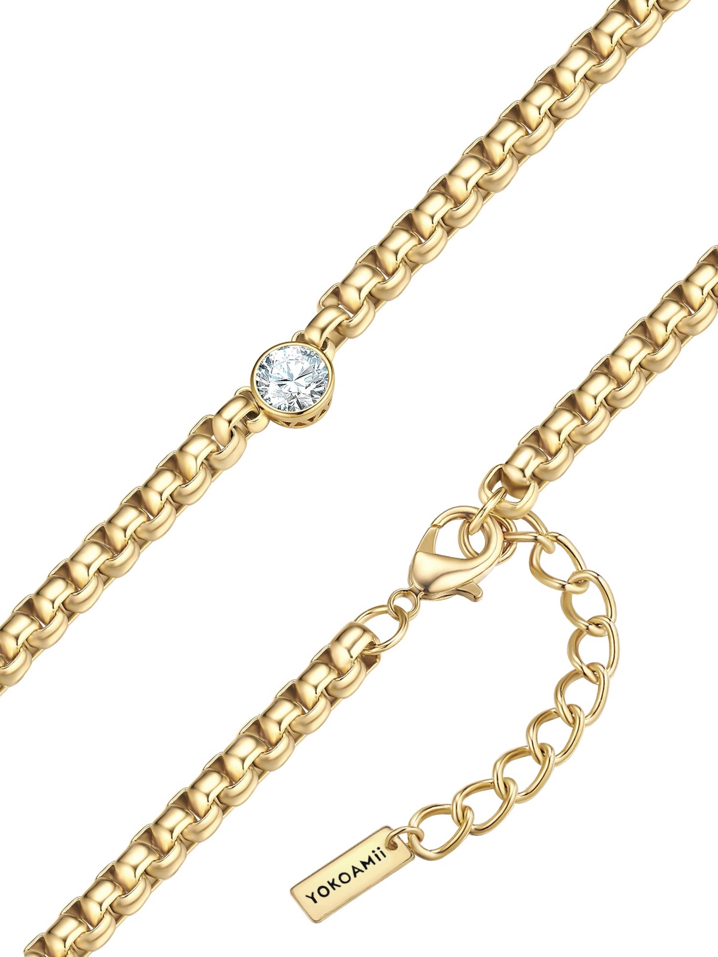Chaîne Yokoamii en or