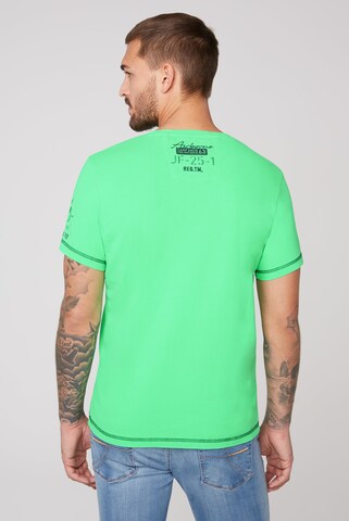 T-Shirt CAMP DAVID en vert