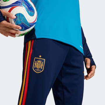 ADIDAS PERFORMANCESlimfit Sportske hlače 'Spanien 26 Tiro' - plava boja