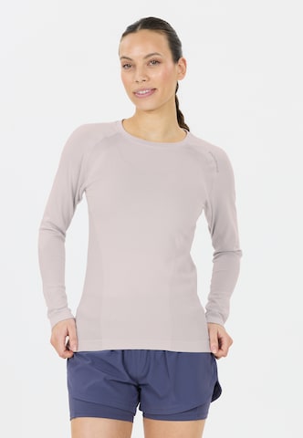 ENDURANCE Sportshirt 'Halen' in Grau: Vorderseite