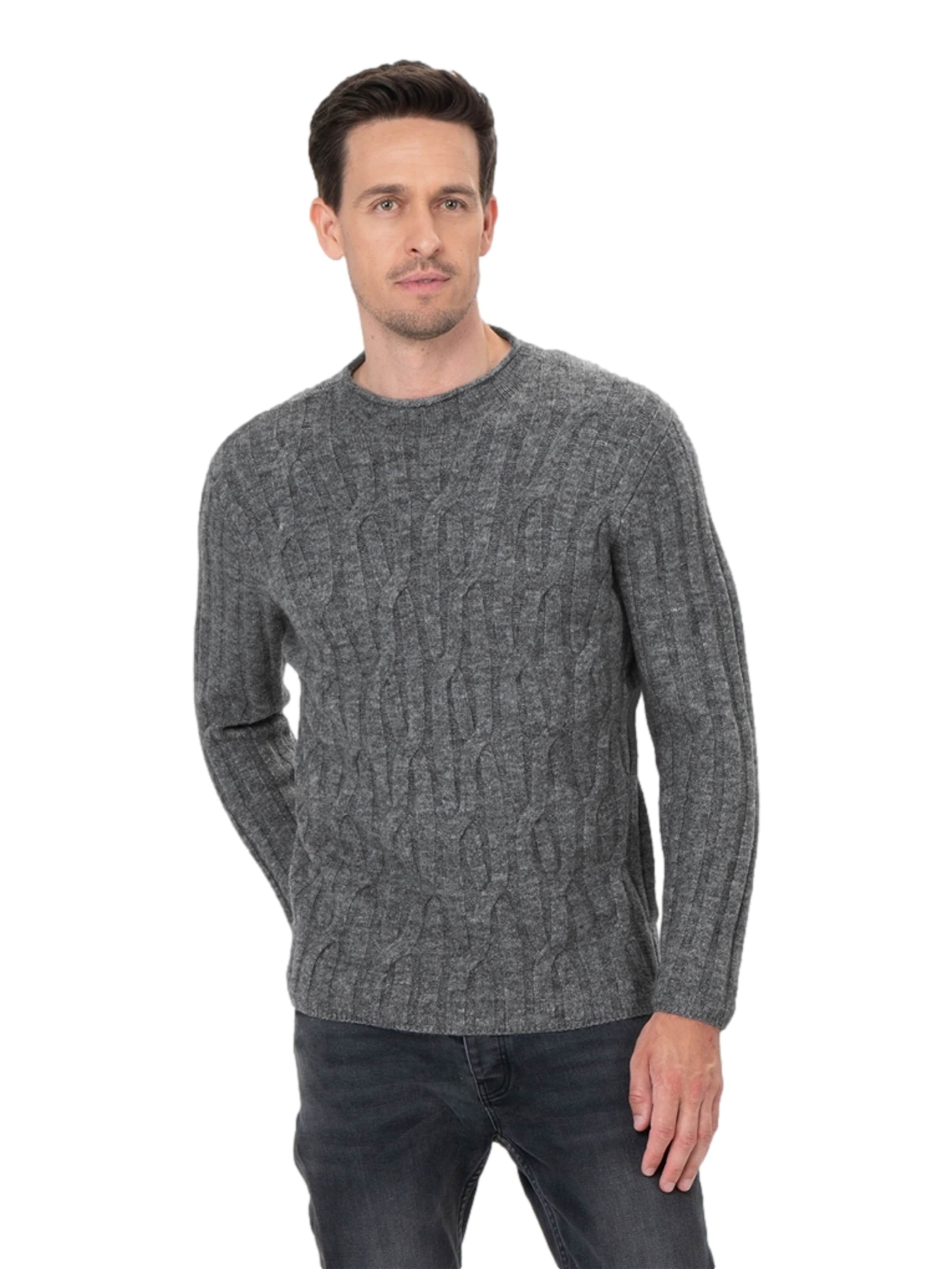 Pullover 'Founder' di Key Largo in grigio: frontale