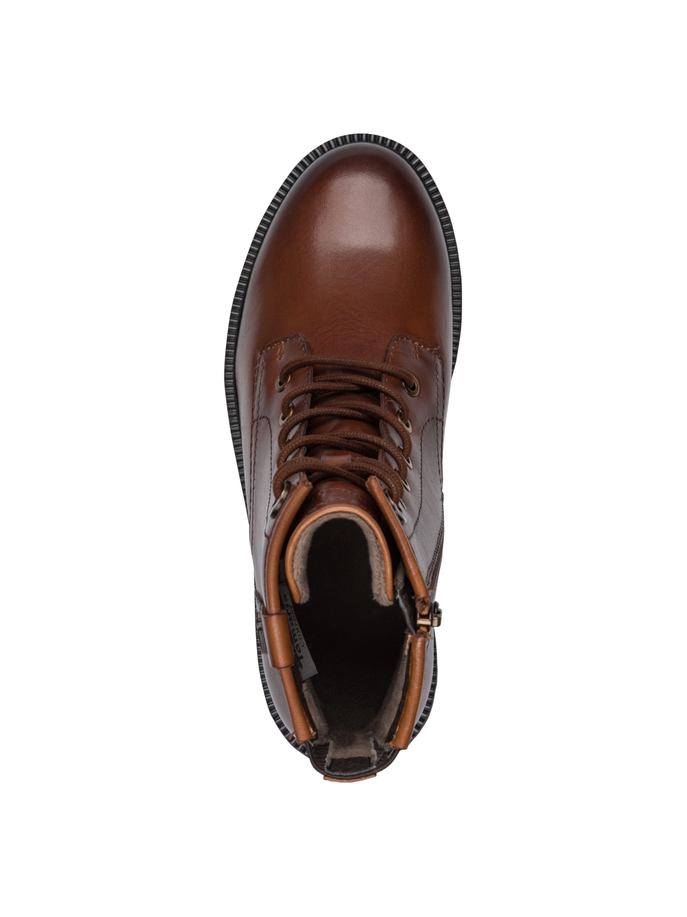 Tamaris - Botim com fivela em castanho