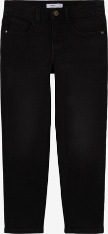 NAME IT Regular Jeans 'SILAS' in Black: front