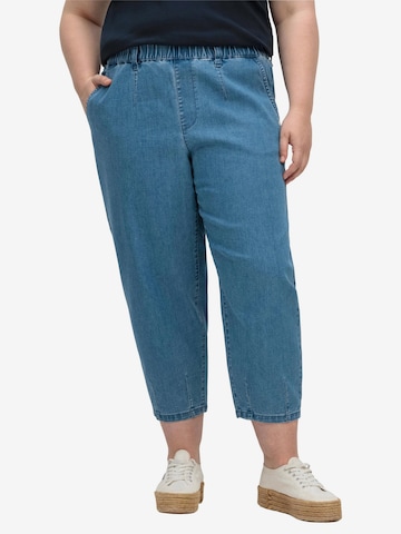 SHEEGO Tapered Jeans 'OLIVIA' in Blue: front