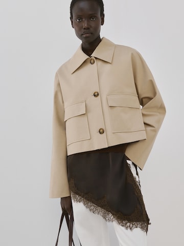 MANGO Átmeneti dzseki 'BRAVA' - bézs: elől