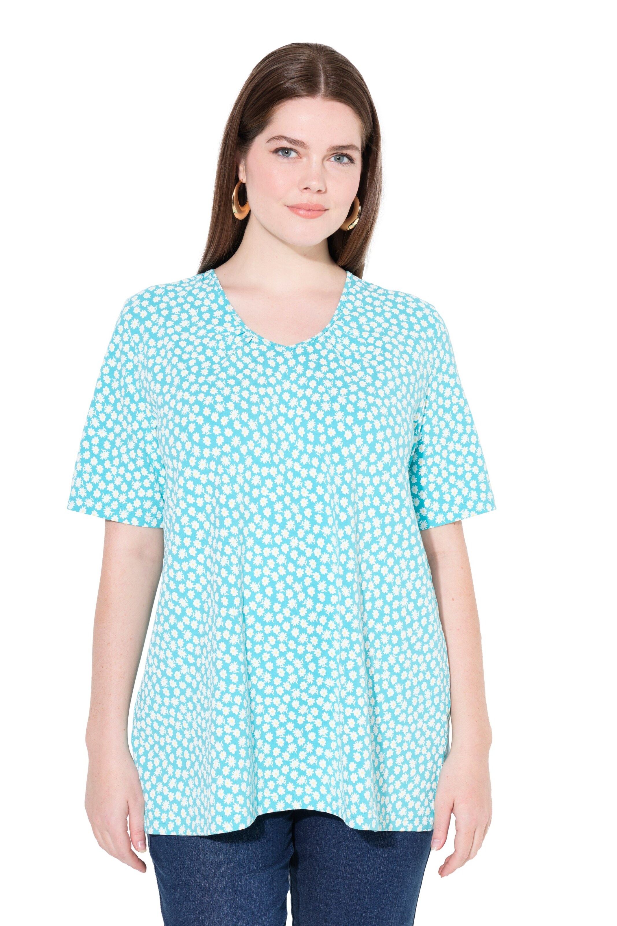 Ulla Popken Shirt in Blue: front