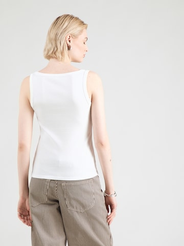 monari - Top en blanco